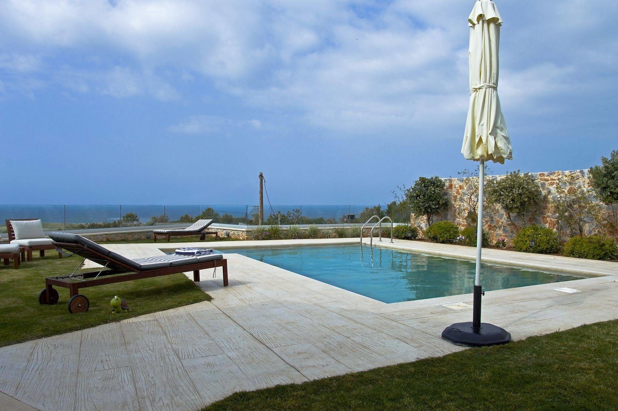 Villa Lady Dafni With Private Heated Pool Maleme Exterior foto